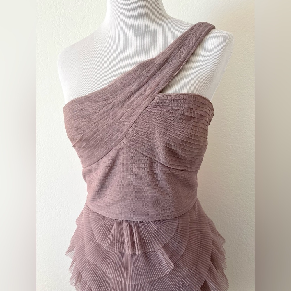 BCBG Ella One-Shoulder Cocktail Dress - Picture 6 of 9
